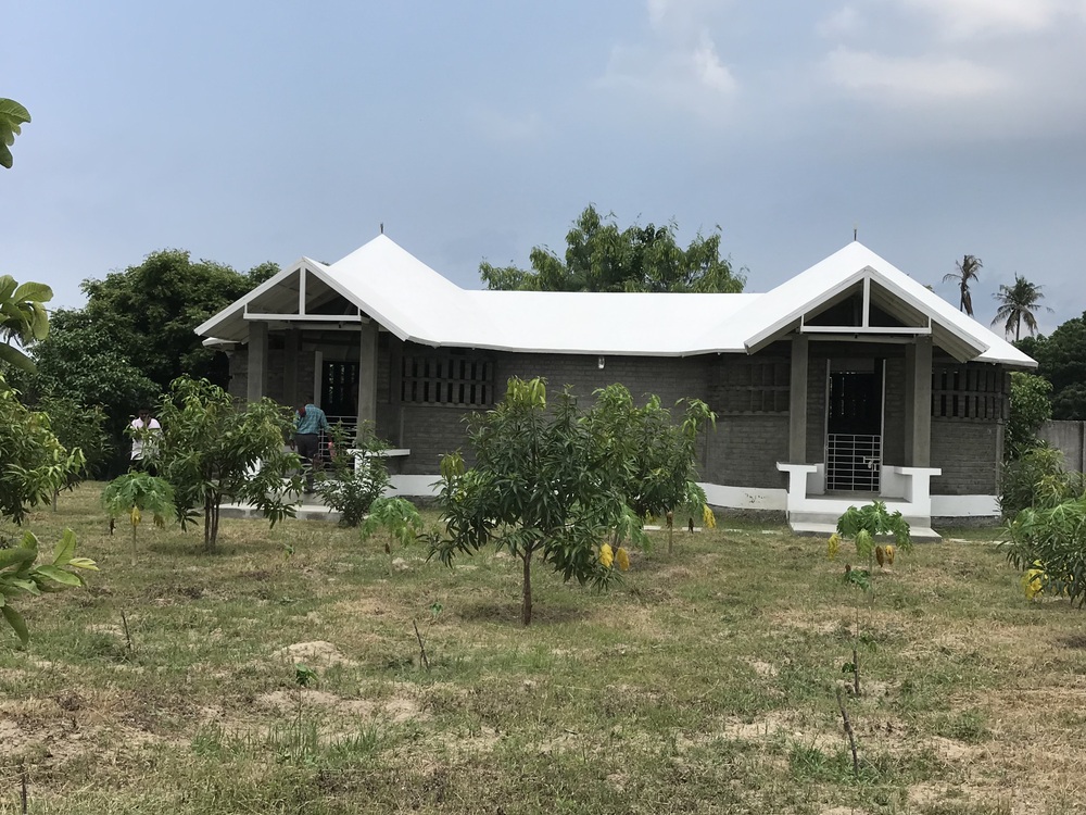 Spacious activity shed designed for workshops and group sessions.